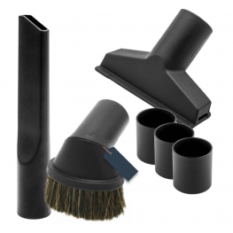 3 részes univerzális porszívófej készlet 32/35 mm-es adapterrel